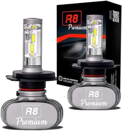 Kit Lampada Led R8 H16 COD: 5177