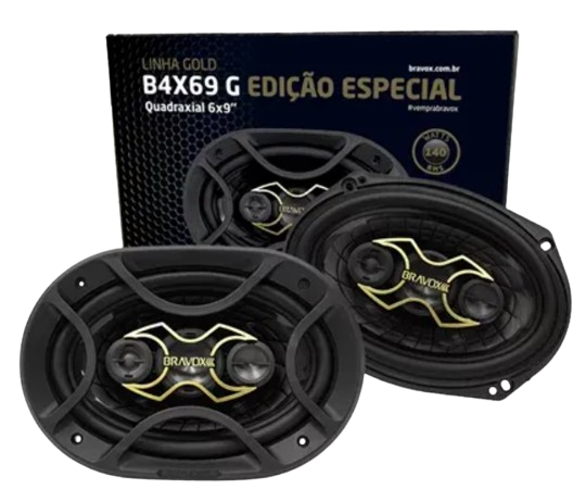 Alto Falante 06×09” Bravox Gold COD: 3141