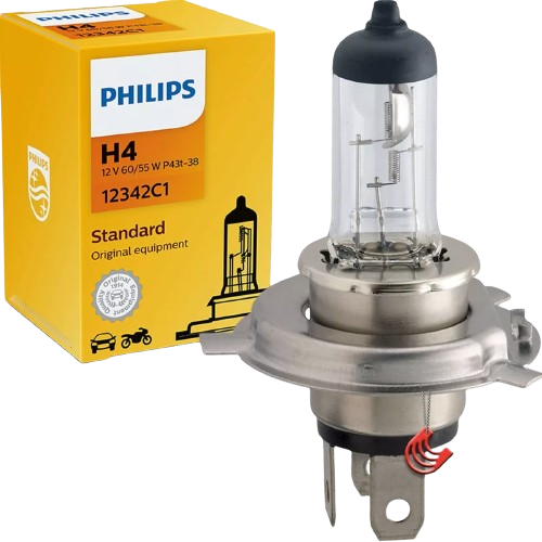 Lampada Comum Philips H4 COD: 4209