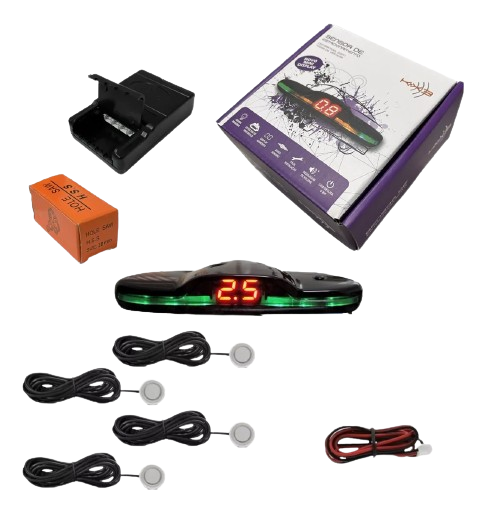 Sensor Estacionamento KX3 Prata COD: 2835