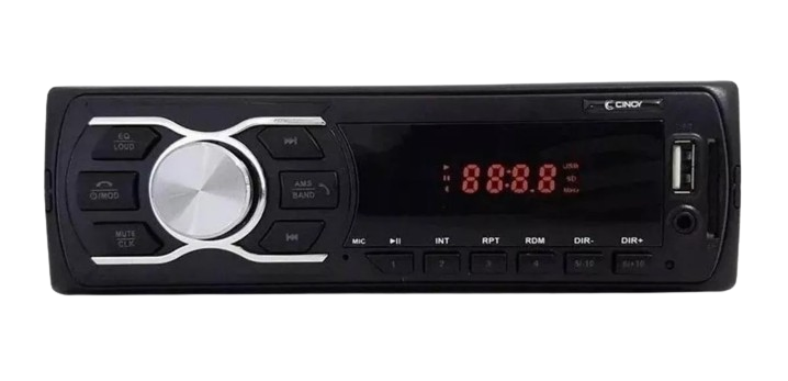 Radio Cinoy 50681 COD: 4004 - Eletrisom Acessórios automotivos!